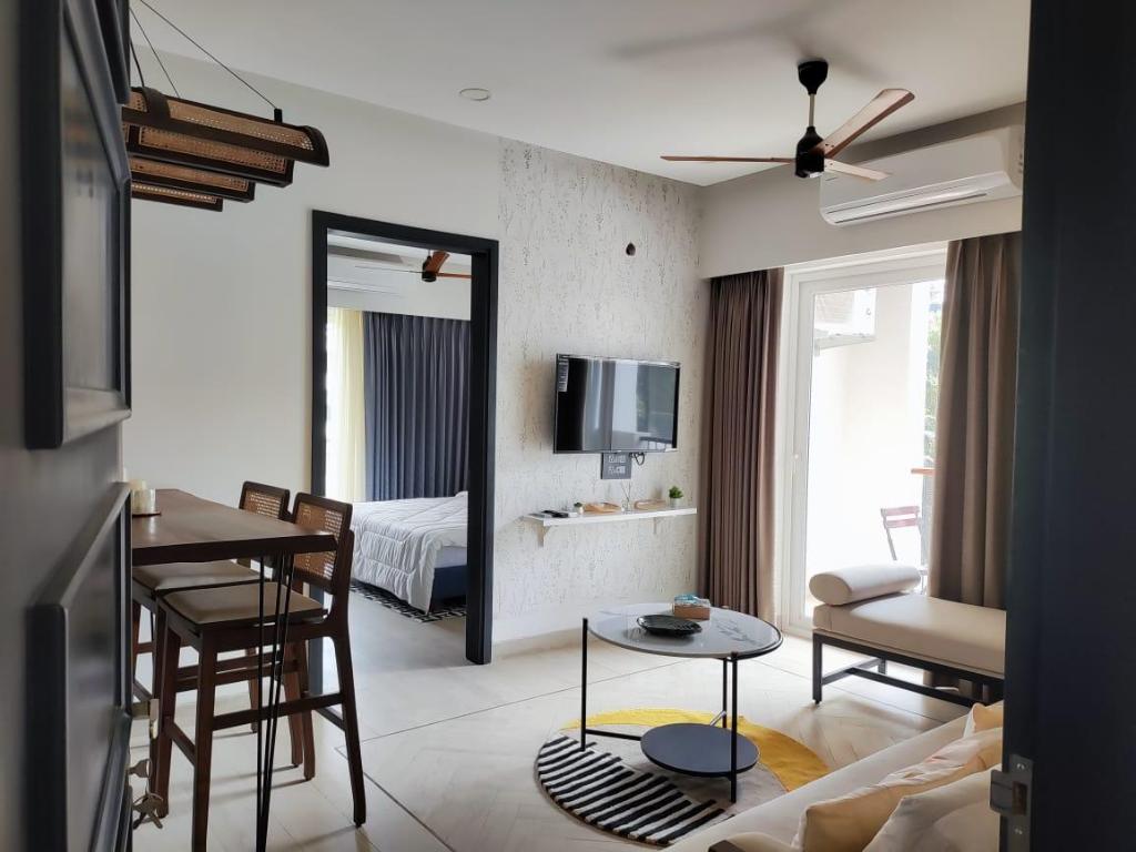 Calangute Heights by Stay ALYF - Paddy Field View