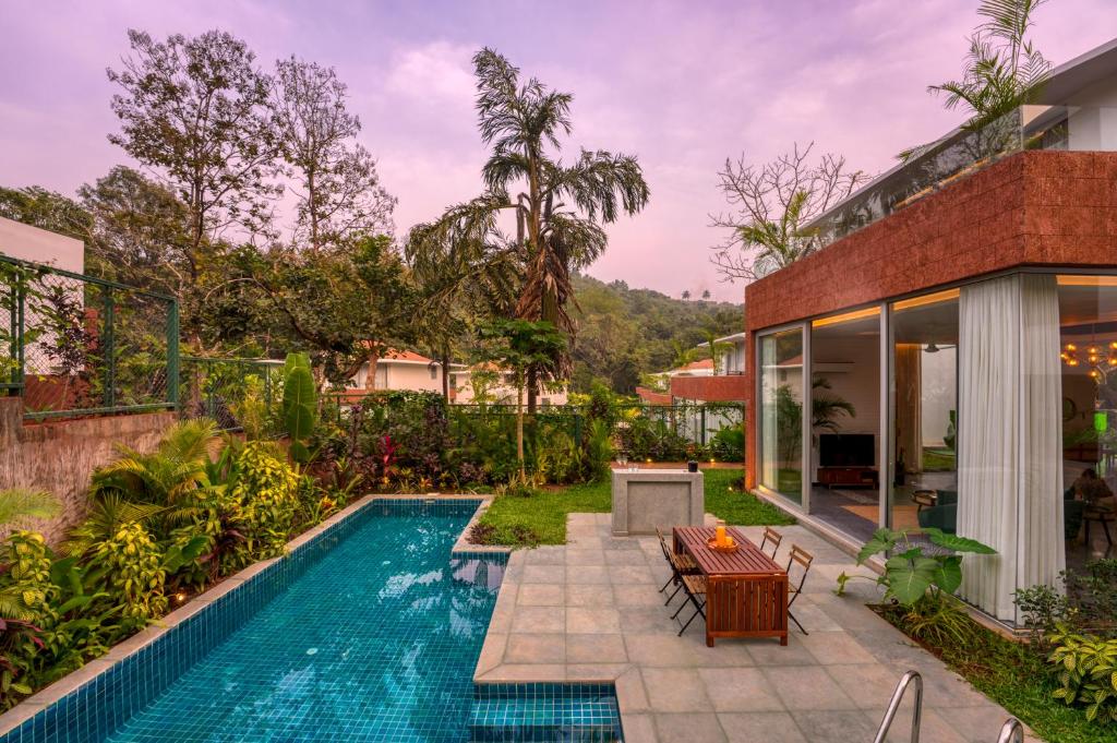 La Macedo, Luxury 3 BHK Villas in Assagao, with Private Pool, Garden, Terrace, Parking, Security