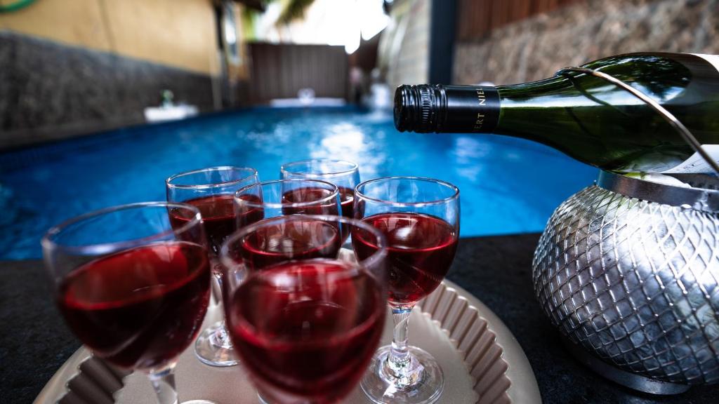 Sunbliss Villa, 3BHK Private Pool-Caretaker, WiFi
