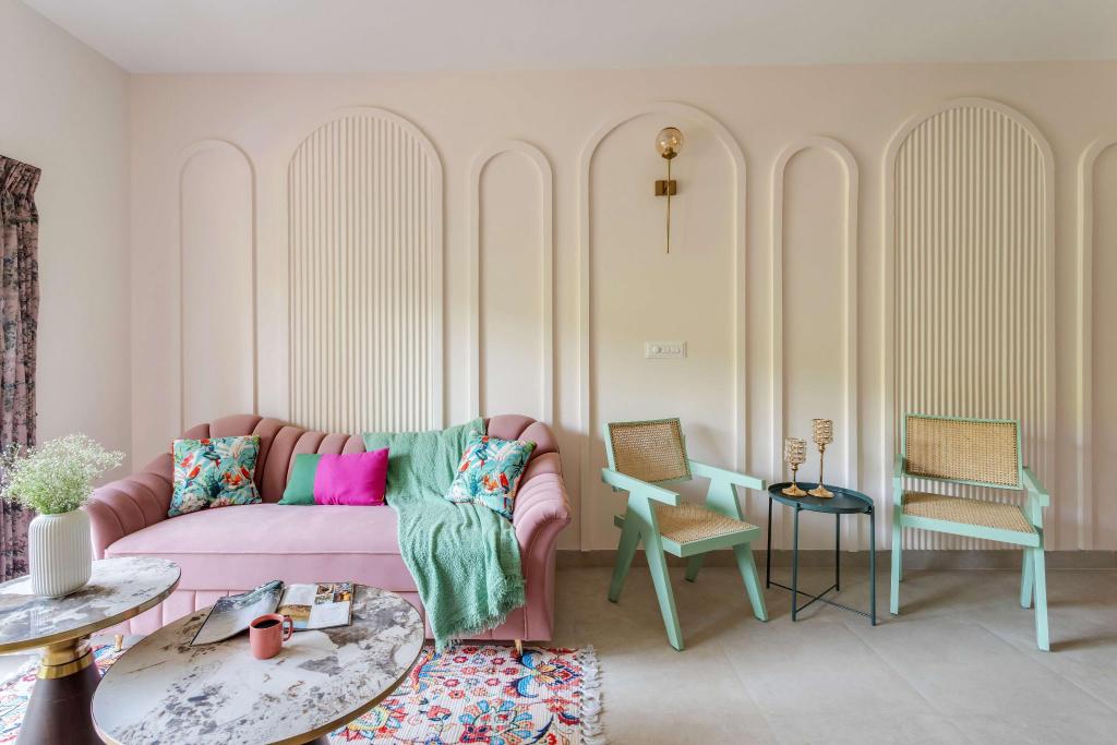 tisyastays | Pink Door 1BHK Apartment